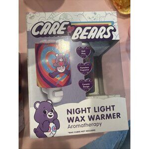 Care Bears Night Light Wax Warmer Purple Heart Lollipop Nice To Make Room Smell